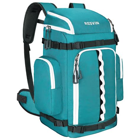 RESVIN Ski Boot Bag, 60L Durable Travel Backpack, 1680D Nylon ...