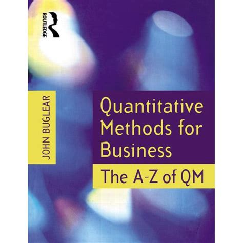 Image result for Quantitative Methods Book Cover