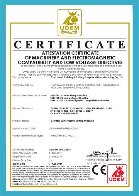 Experienced supplier of Qualification Certificate