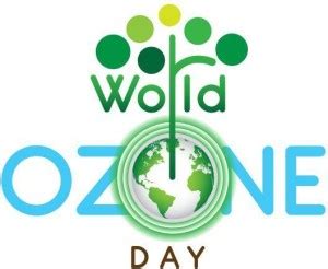 world ozone day white background sticker poster|save environment|NO ...
