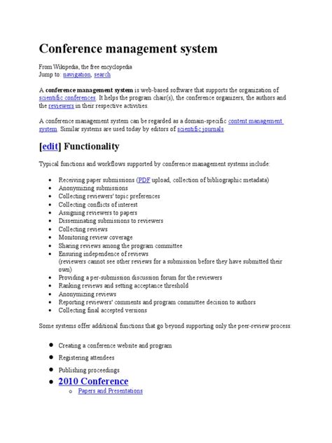 Conference Management System 的图像结果