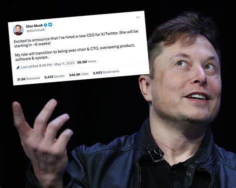 Elon Musk announces successor as Twitter chief - and that it's now called X Corp