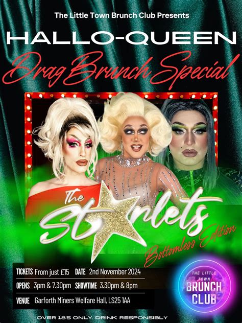 HALLO-QUEEN - BOTTOMLESS BRUNCH, Garforth Miners Welfare Hall ...