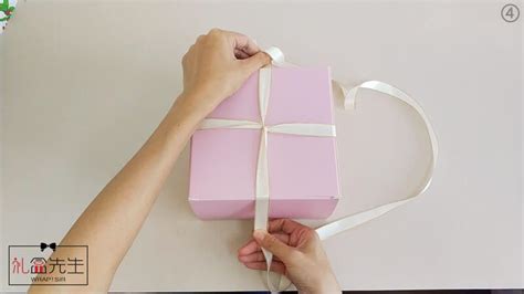 打包礼物怎么系绳最新素材