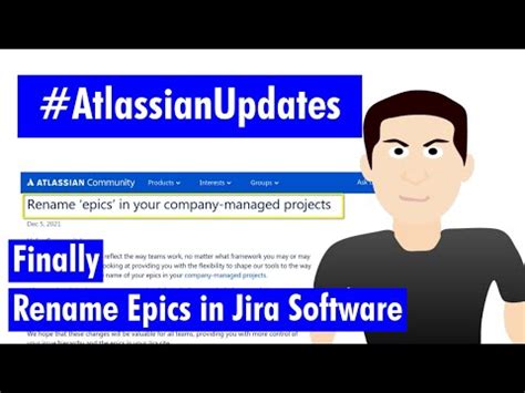 Atlassian Updates - Finally you can rename Epics!! | Ravi Sagar