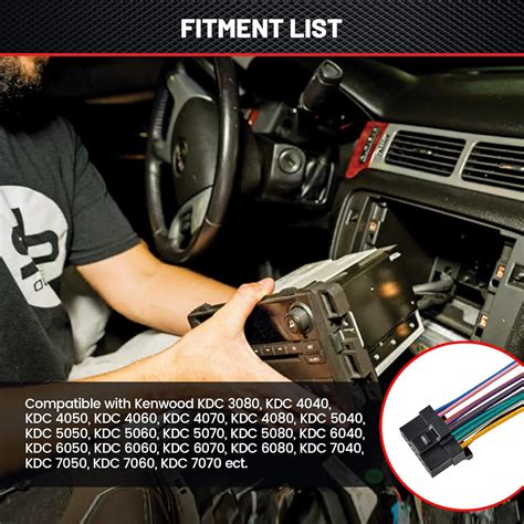 RED WOLF 16 Pin Wiring Harness for Sony MEX & XAV Models by India | Ubuy