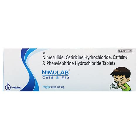 NIMULAB COLD & FLU TABLET