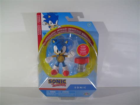 Jakks Pacific Sega Sonic The Hedgehog Wave 4 CLASSIC SONIC Figure with ...