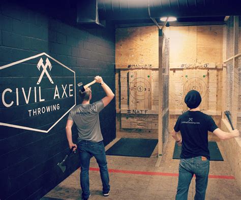 Civil Axe Throwing To Soft Open in The Beacon Atlanta Oct. 11