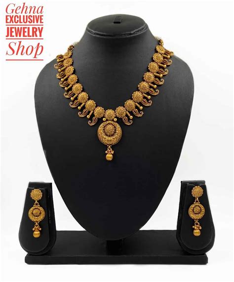 Buy Antique Necklace Set For Women Online. – Gehna Shop