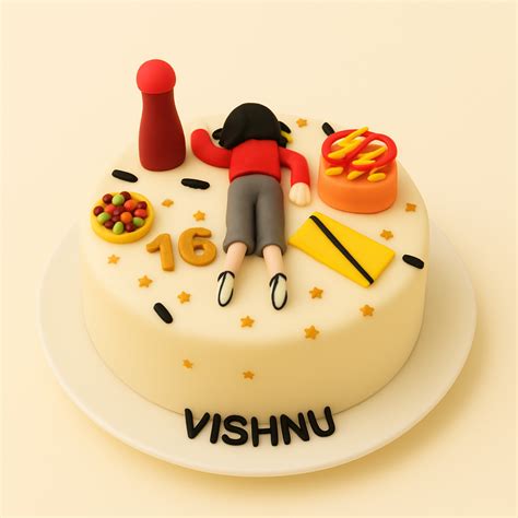 Teen Vibes 16th Birthday Cake – Brown Bear Bakers
