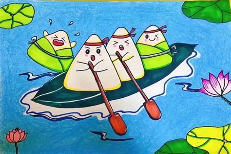 端午节礼物怎么画最新素材