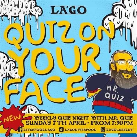 Quiz Night, La'go, Liverpool, 14 April 2024 | AllEvents
