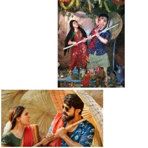 Rangasthalam: Lord Ganesha idols inspired for looks of Ram Charan and ...