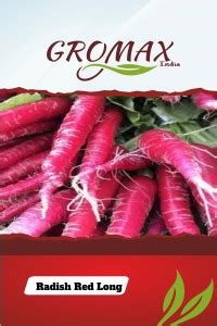 Gromax India Radish Red Long Seed Price in India - Buy Gromax India ...