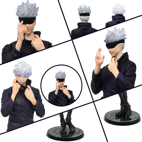 Buy Jujutsu Kaisen Figure Gojo Satoru Figure Anime Action Figure Two ...