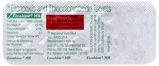 Etoshine MR Tablet: Uses, Price, Side Effects & Substitutes | Upto 20% Off*