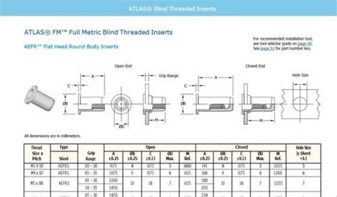 Inserts - AEFR Flat Head Round Body Inserts Wholesaler / Distributor ...