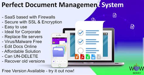 WowBerry: DocumentBerry is the Perfect Document Management System