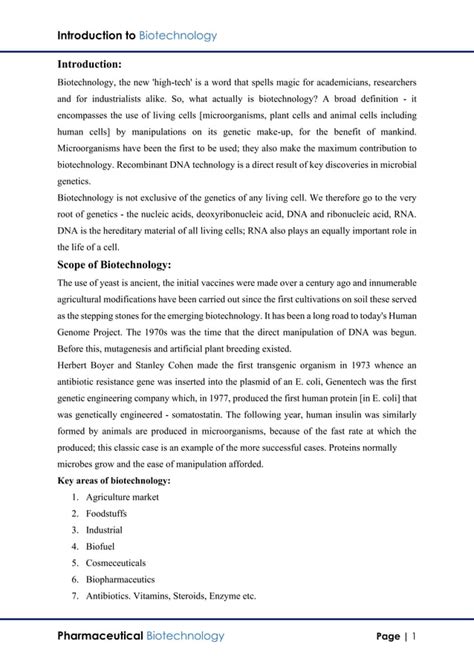 Introduction to Biotechnology 的图像结果