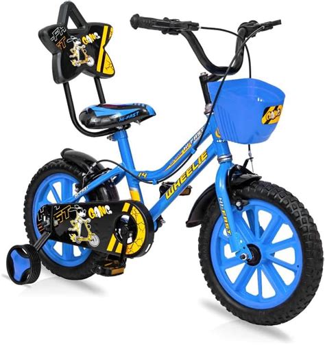 Buy HI-FAST Wheelie Fun and Easy-Ride 14 Inch Rigid Cycles for Kids ...