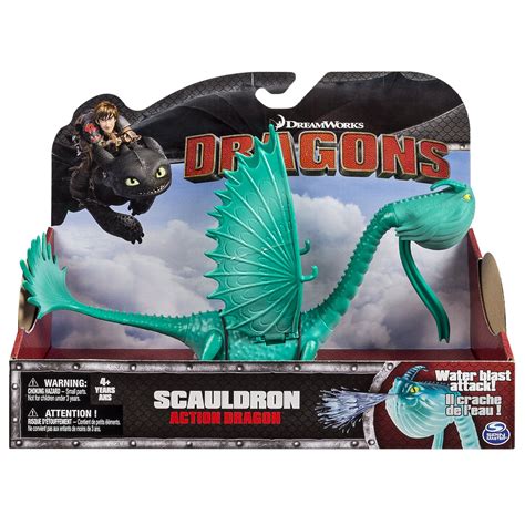 Dreamworks Dragons Defenders of Berk Action Dragon Figure Scauldron ...