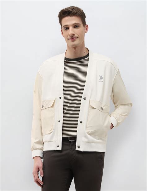 Solid Regular Fit Jacket