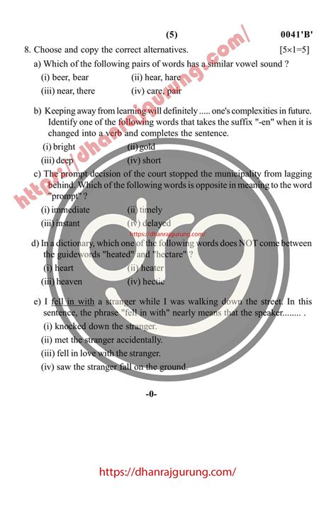 Image result for Class 12 Neb English Model Question 2081