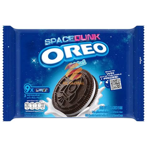 OREO COOKIES SPACE DUNK ORIGINAL VANILLA 27.6GR X 9PACK