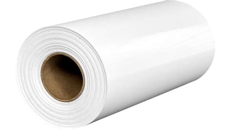White Vinyl with Permanent Adhesive for Heavy-Duty Sticker Application