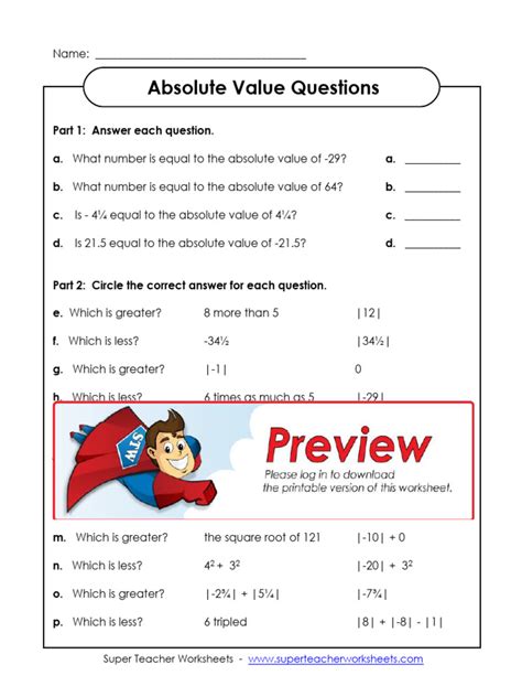 Image result for Absolute Value Practice