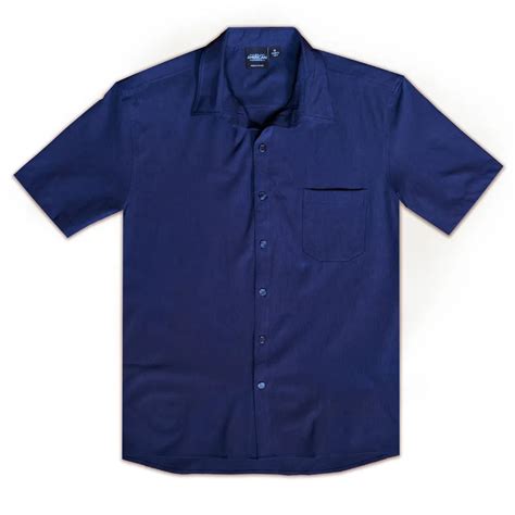 Men's Short Sleeve Dress Shirt with Pocket - All American Clothing Co