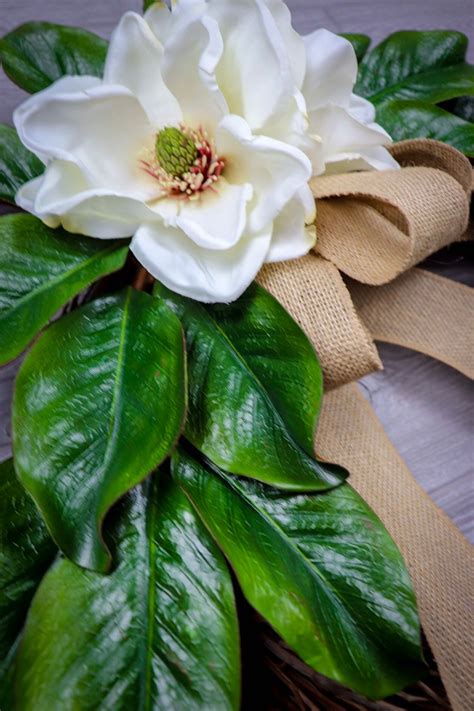 Magnolia Wreath, Magnolia Leaf Wreath, Front Door Wreath, Magnolias and ...