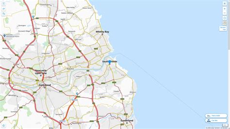 South Shields Map - United Kingdom