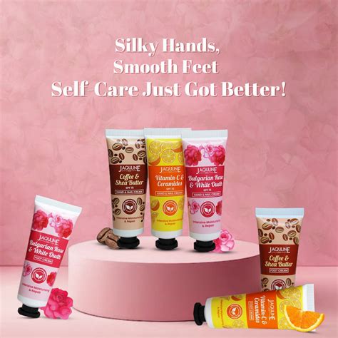 Jaquline USA Vit-C & Ceramides Hand cream- Nourishes hand, makes hand ...