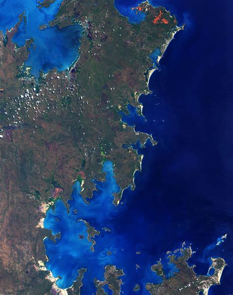 Satelliet afbeeldingen – Red Geographics