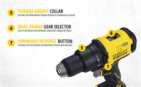 STANLEY FATMAX SBD710D2K-B1 13 mm Cordless Brushless Drill Machine ...