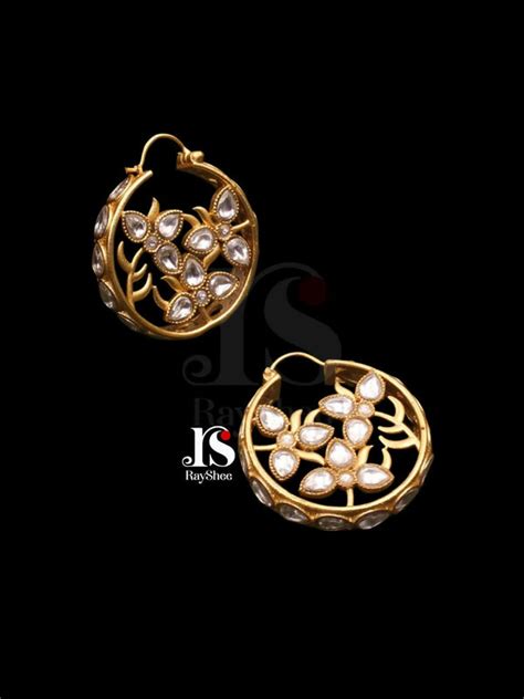 White Polki Hoops – MESH EXCLUSIVES