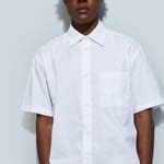 URB_N Men Boxy Fit Solid Shirt | Solid