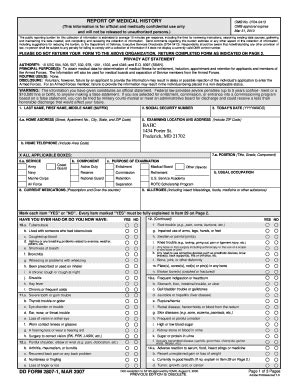 Fillable Online bahc narmc amedd army DD 2807-1 Report of bMedicalb ...
