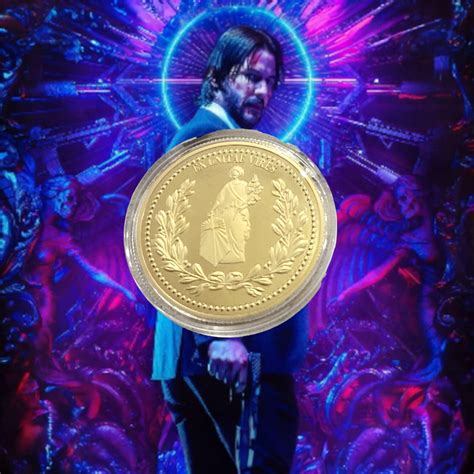 John Wick Gold Coin - Etsy