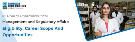 M. Pharm Pharmaceutical Management and Regulatory Affairs: Eligibility ...
