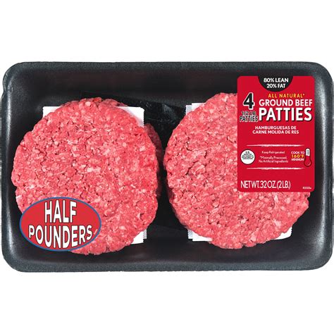 Ground Beef 80 Lean 20 Fat Nutrition Facts at Sharon Park blog