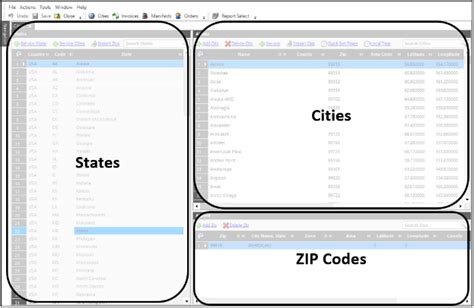 Setting up states, cities, and ZIP Codes :: LTL Operations