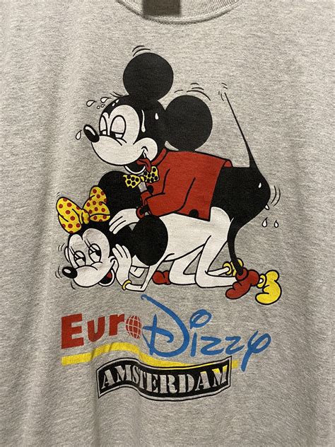 VINTAGE RARE GRAIL MICKEY MINNIE MOUSE SEX DOGGY STYLE SIZE LARGE (21x29.5) EURO | eBay