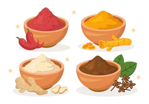 Herbs And Spices Clipart