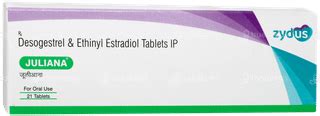 Juliana 0.02/0.15 MG | Order Juliana 0.02/0.15 MG Tablet Online at Truemeds