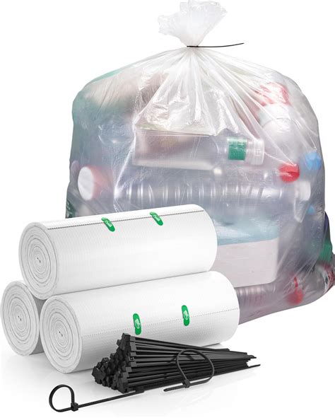 Amazon.com: AYOTEE Recycling Bags 33 Gallon Trash Bags, 33"x 37"/1.1 ...