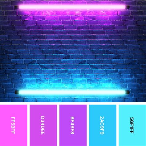 30 Neon Color Palettes for Vibrant Designs | Color Meanings