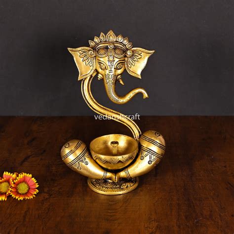 Buy Brass Akhand Diya Lamps for Home Temple Online in India – Vedansh Craft